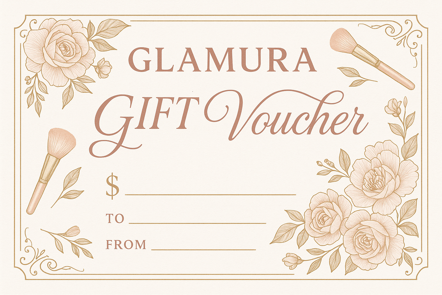 Gift voucher for Glamura