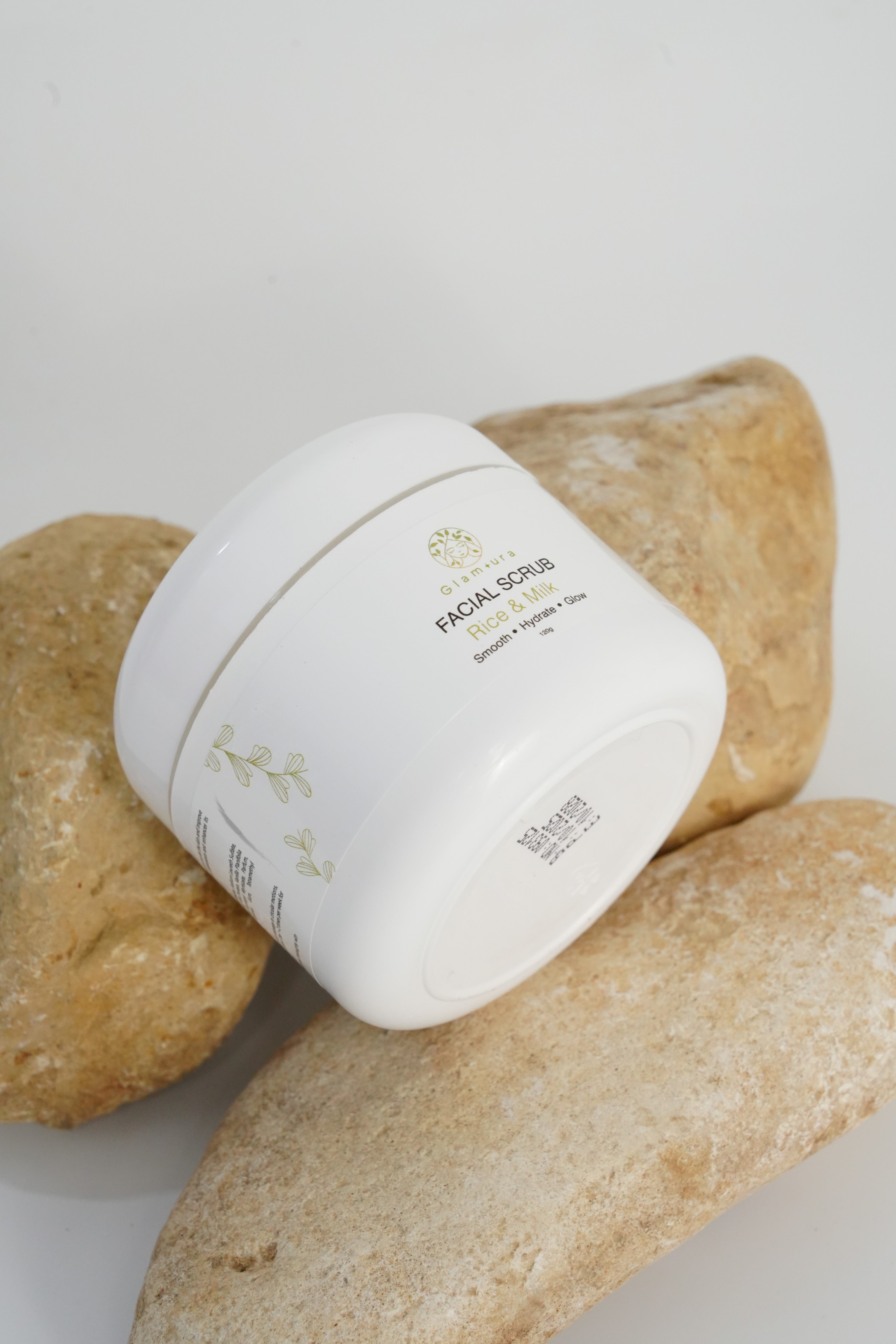 Facial Scrub Rice & Milk Scrub-Smooth, Hydrate, Glow-120g