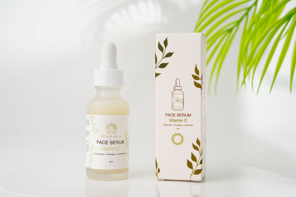 Face Serum Vitamin C , Natural glow, Anti-aging, Smooth skin 30ml